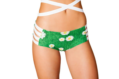Tricot No Seam Strappy Short