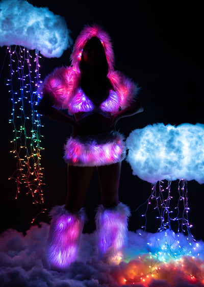 Light-Up Hooded Shrug