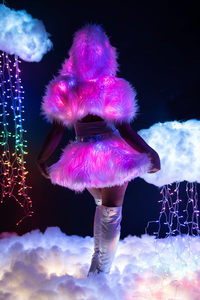 Light-Up Hooded Shrug