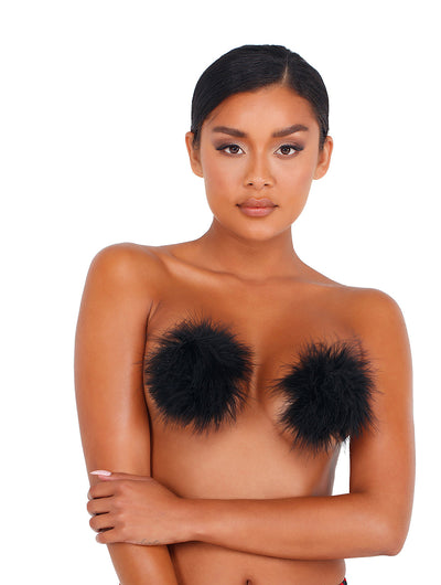 Pair of Furry Pasties