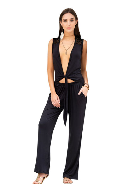 Jumpsuit Color Black