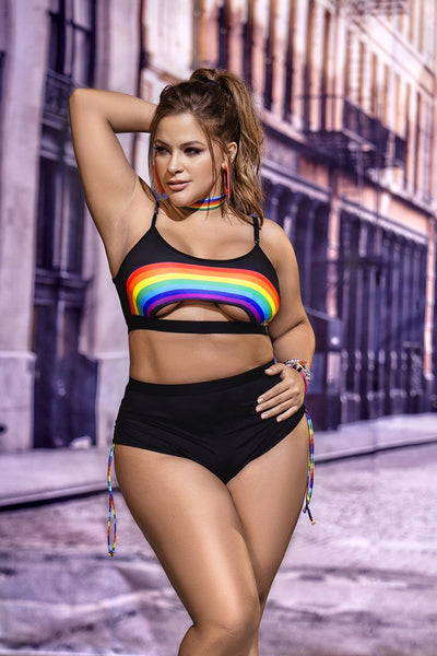 Two Piece Set Color Black