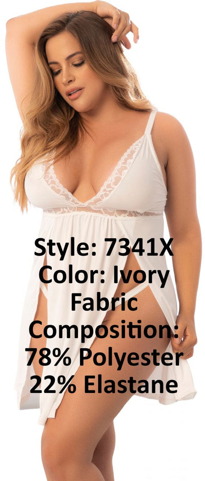 Babydoll Color Ivory