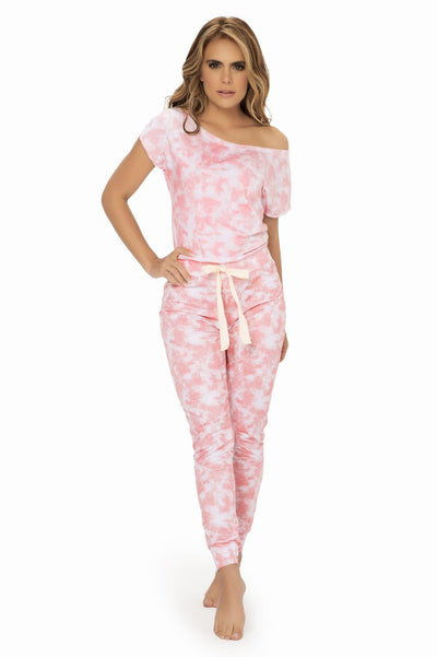 Onesie Color Pink Tie Dye