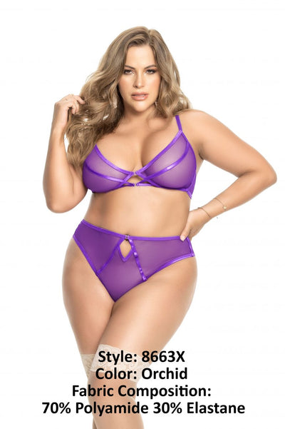 Two Piece Set Color Orchid