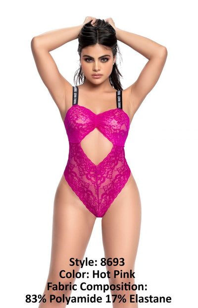 Bodysuit Color Hot Pink