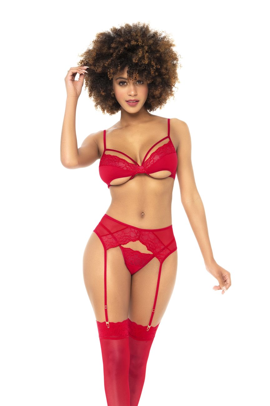 Three Piece Set Color Red