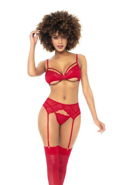 Three Piece Set Color Red