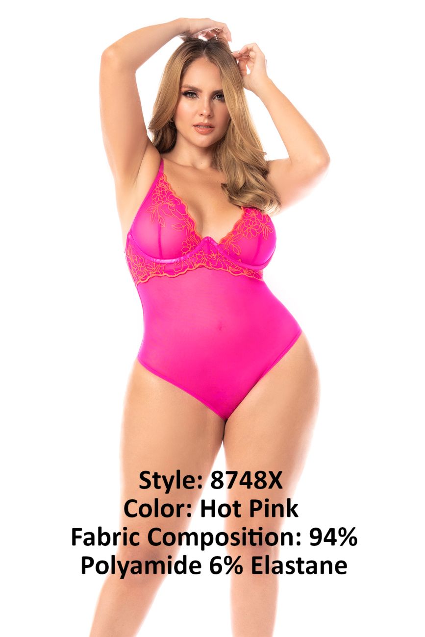 Bodysuit Color Hot Pink