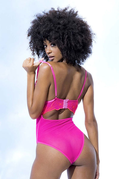 Bodysuit Color Hot Pink