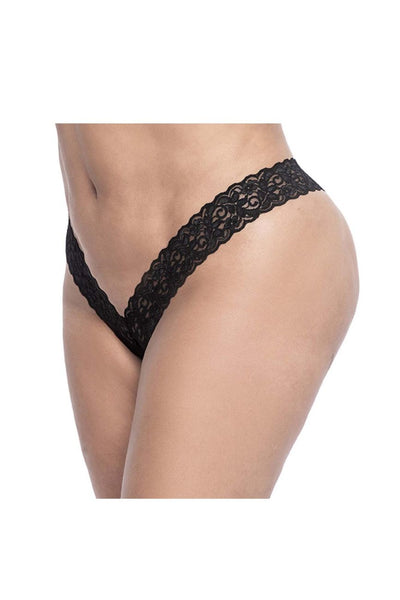 Lace Boyshort Color Black