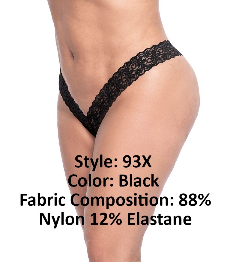Lace Boyshort Color Black