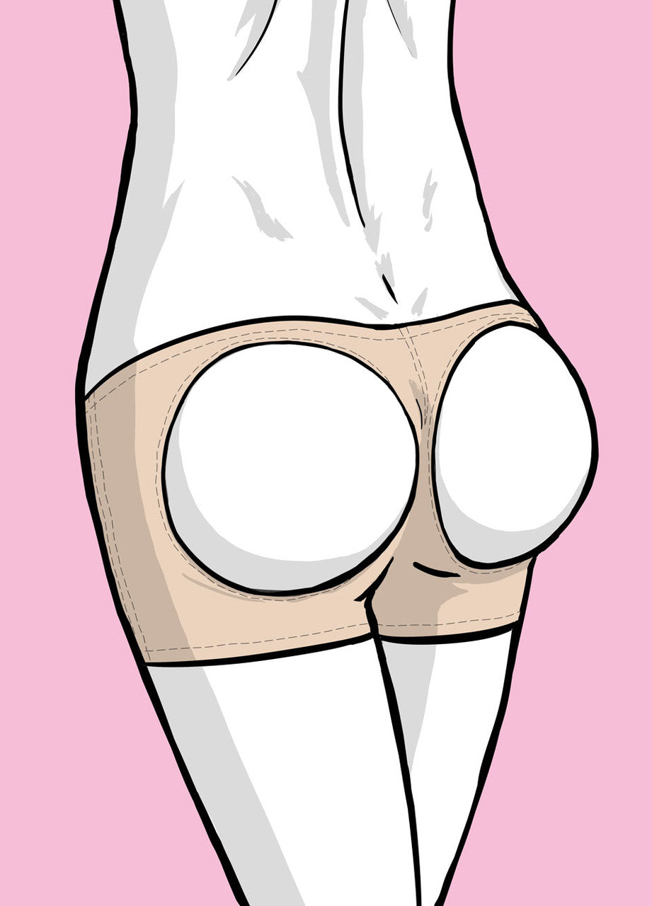Butt Booster Boyshort Nude