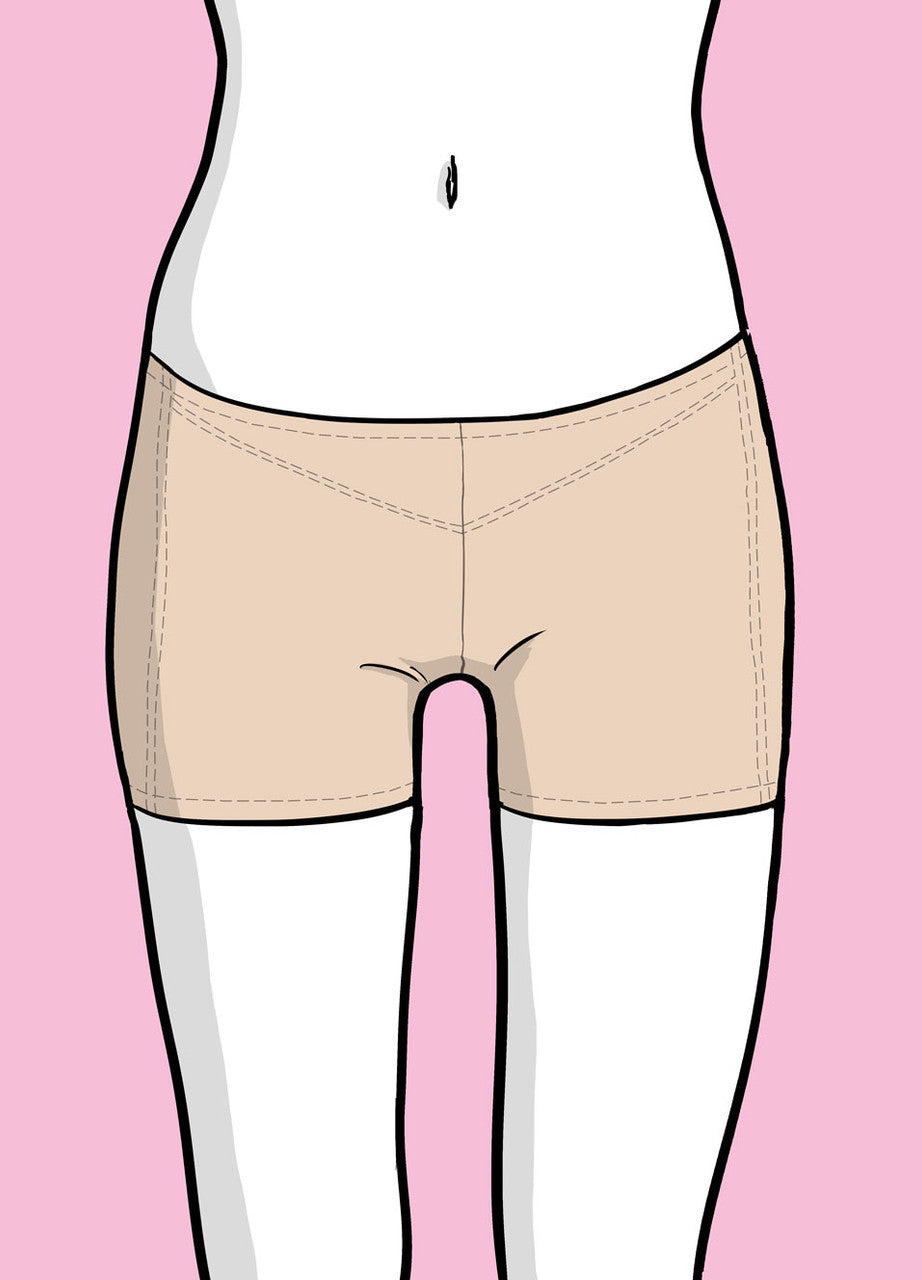 Butt Booster Boyshort Nude