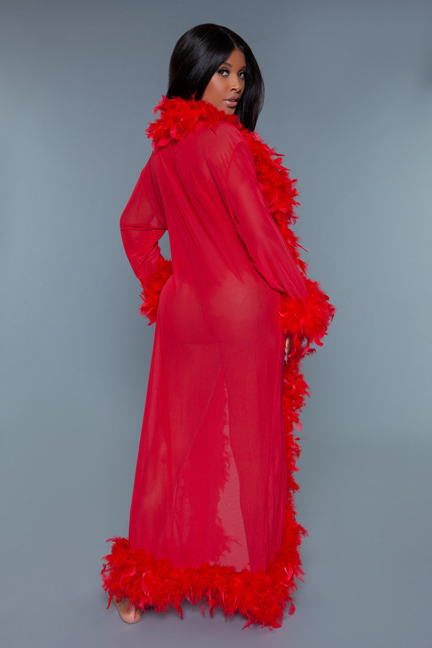 Glamour Robe Red