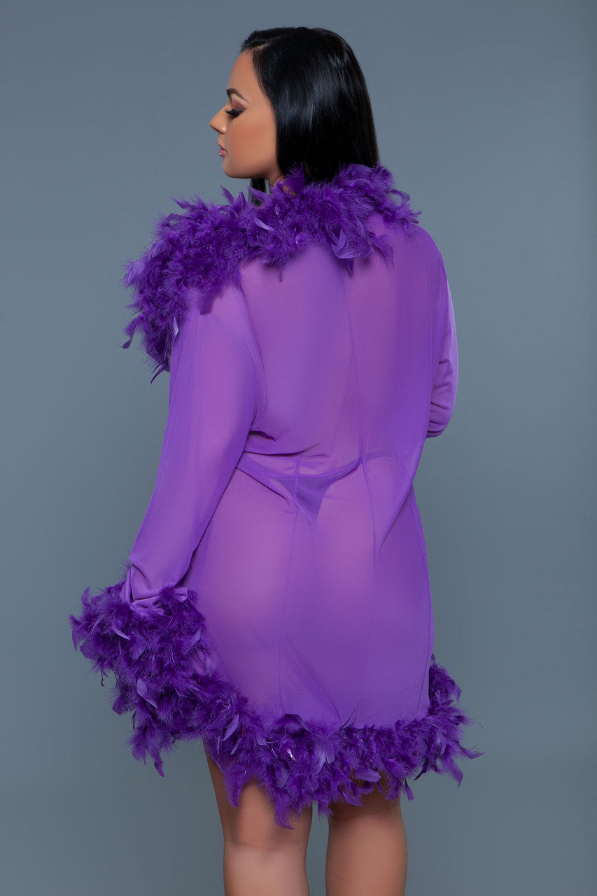 Lux Robe Violet