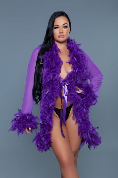 Lux Robe Violet