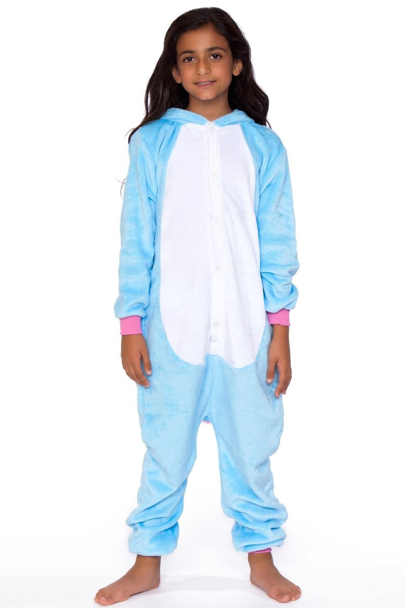 C1810-C BLUE UNICORN Child Onesie
