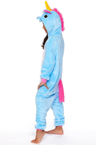 C1810-C BLUE UNICORN Child Onesie